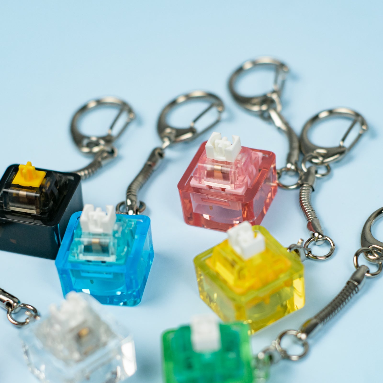 Glacier Mechanical Switches Keychain/Fidget/Tester (Switch and Keycap not included)-