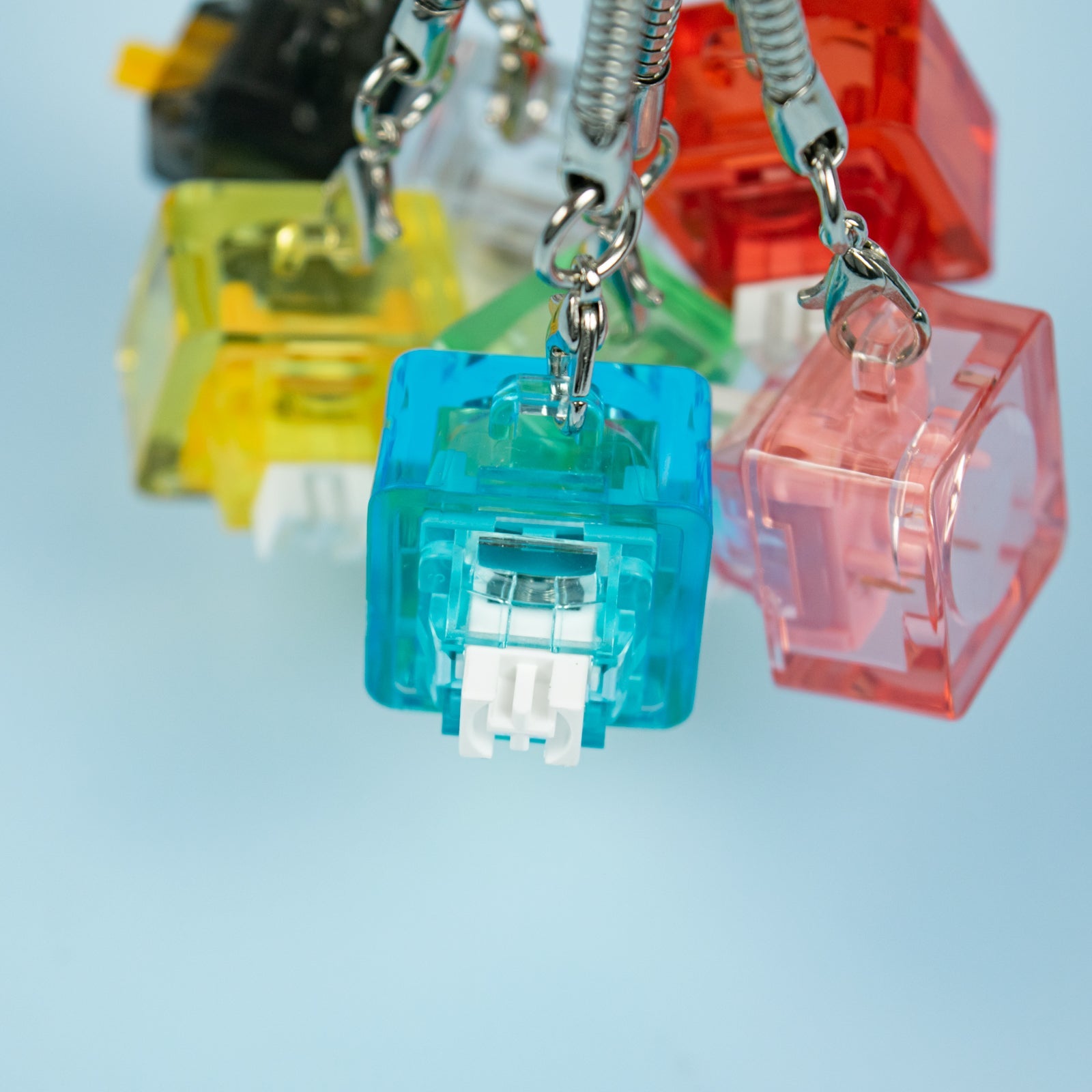 Glacier Mechanical Switches Keychain/Fidget/Tester (Switch and Keycap not included)-