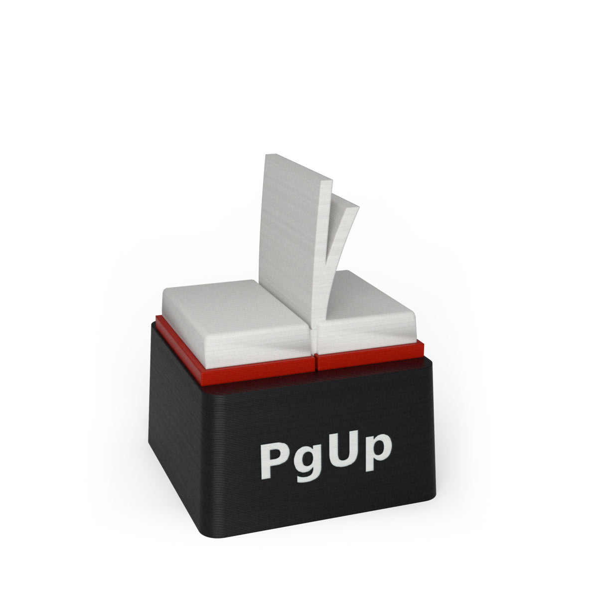 Page Up 3D printed artisan keycap