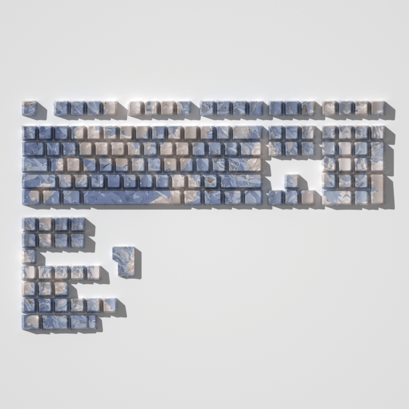 Glacier Magic Lily Keycaps Set - Thumbnail 4