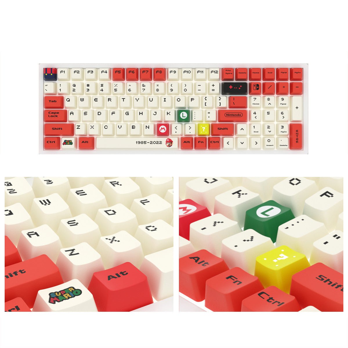 Glacier Mario Keycaps Set - Thumbnail 5