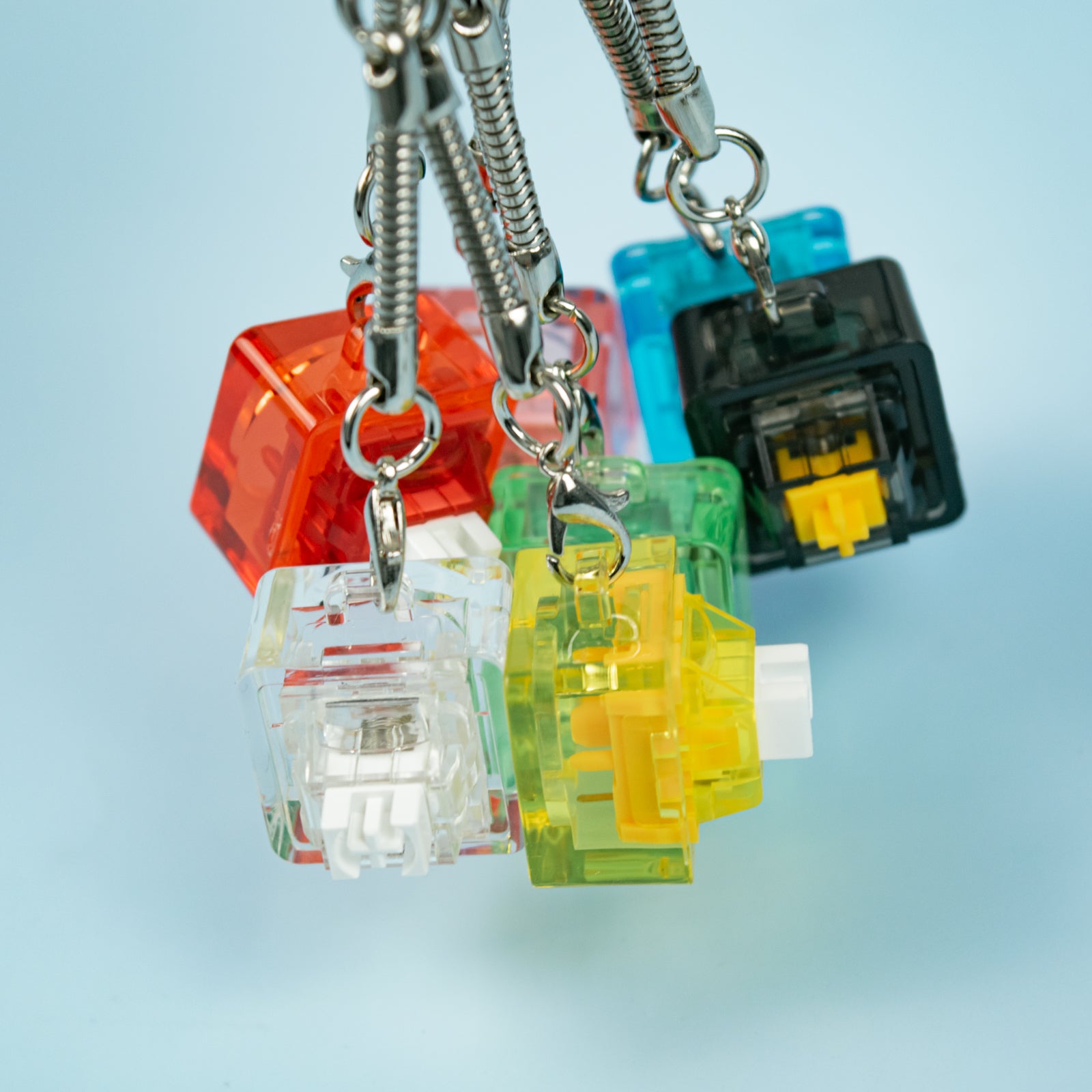 Glacier Mechanical Switches Keychain/Fidget/Tester (Switch and Keycap not included)