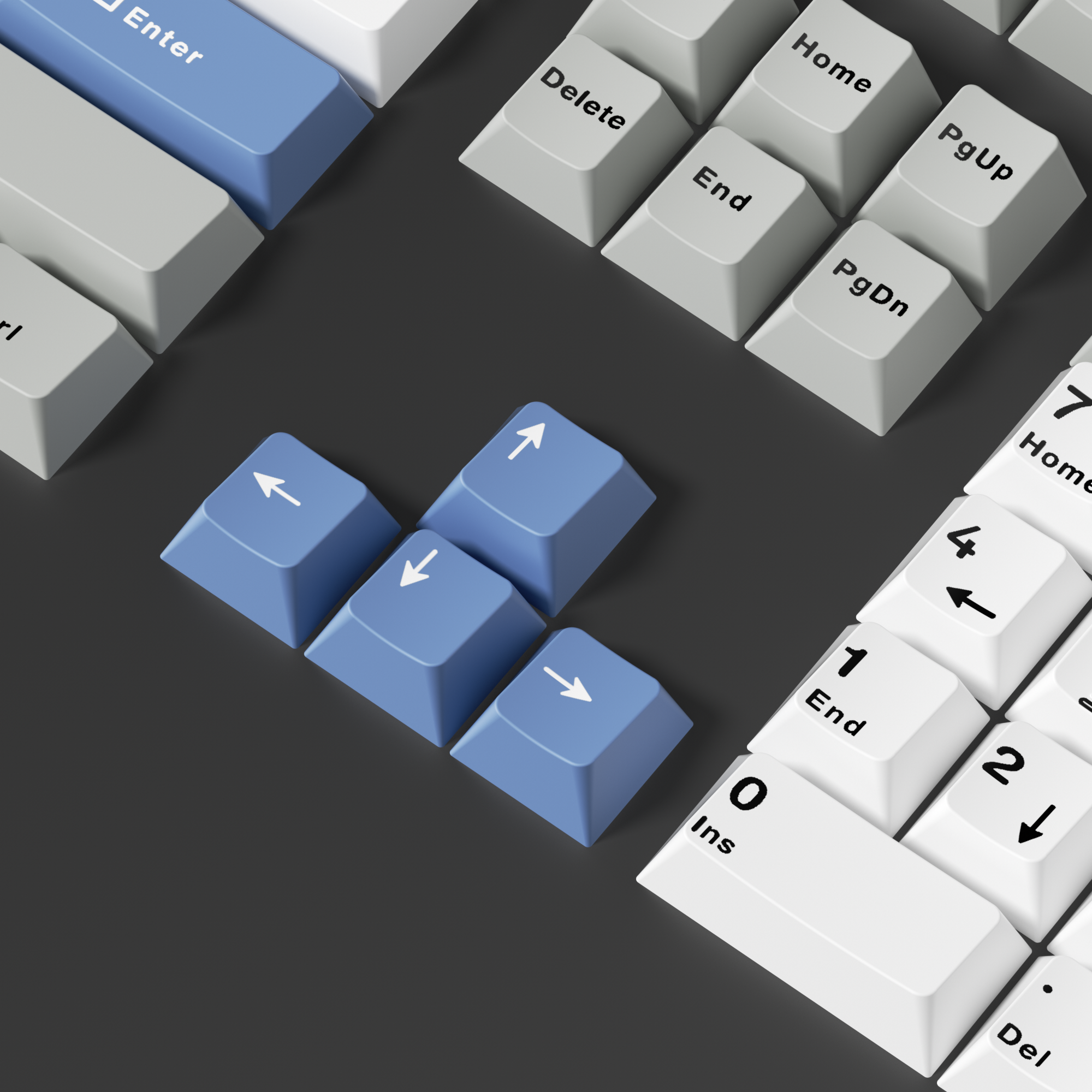 Glacier Mix Keycaps Set