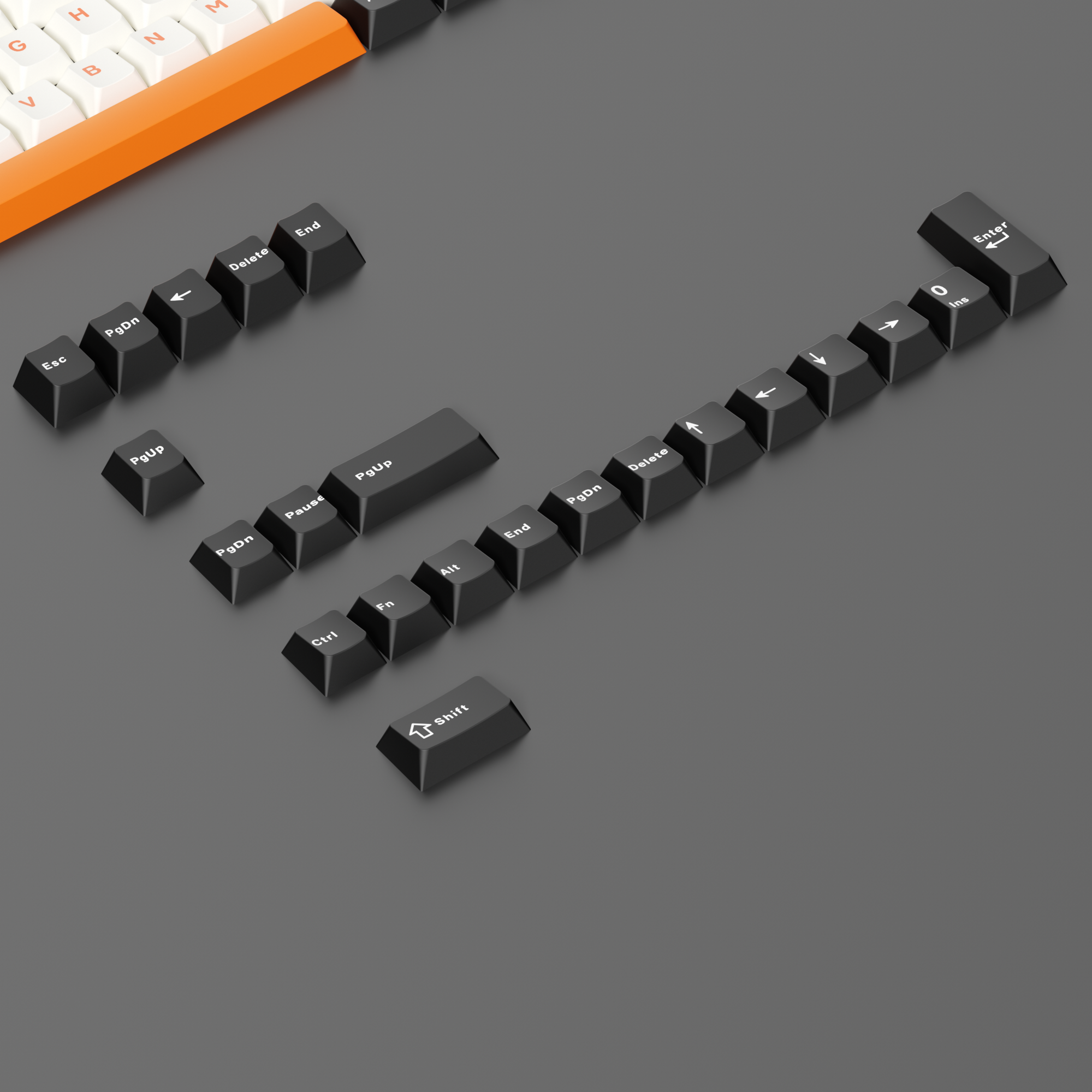 Glacier Mix Keycaps Set