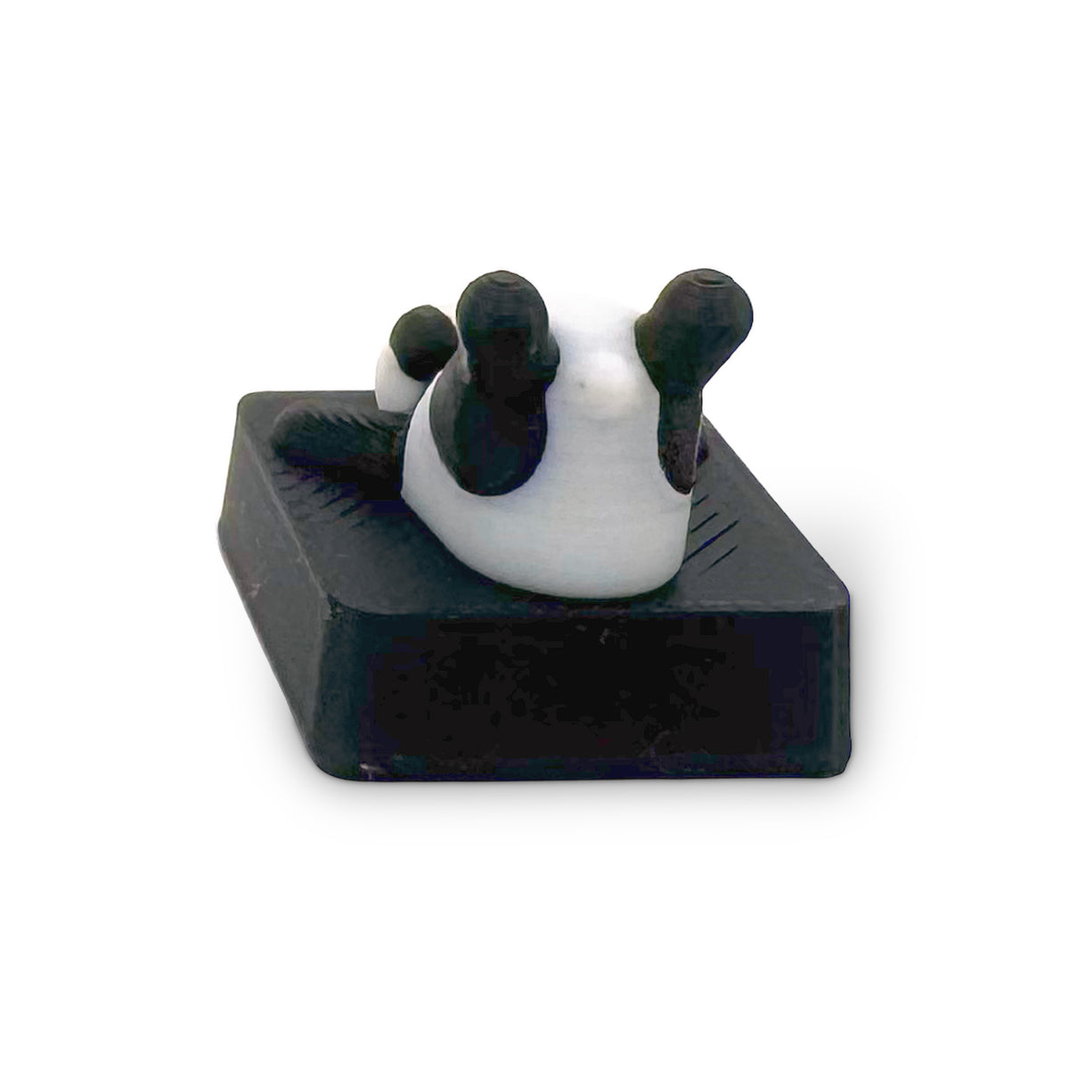 Faceplant 3D printed artisan keycap, back view