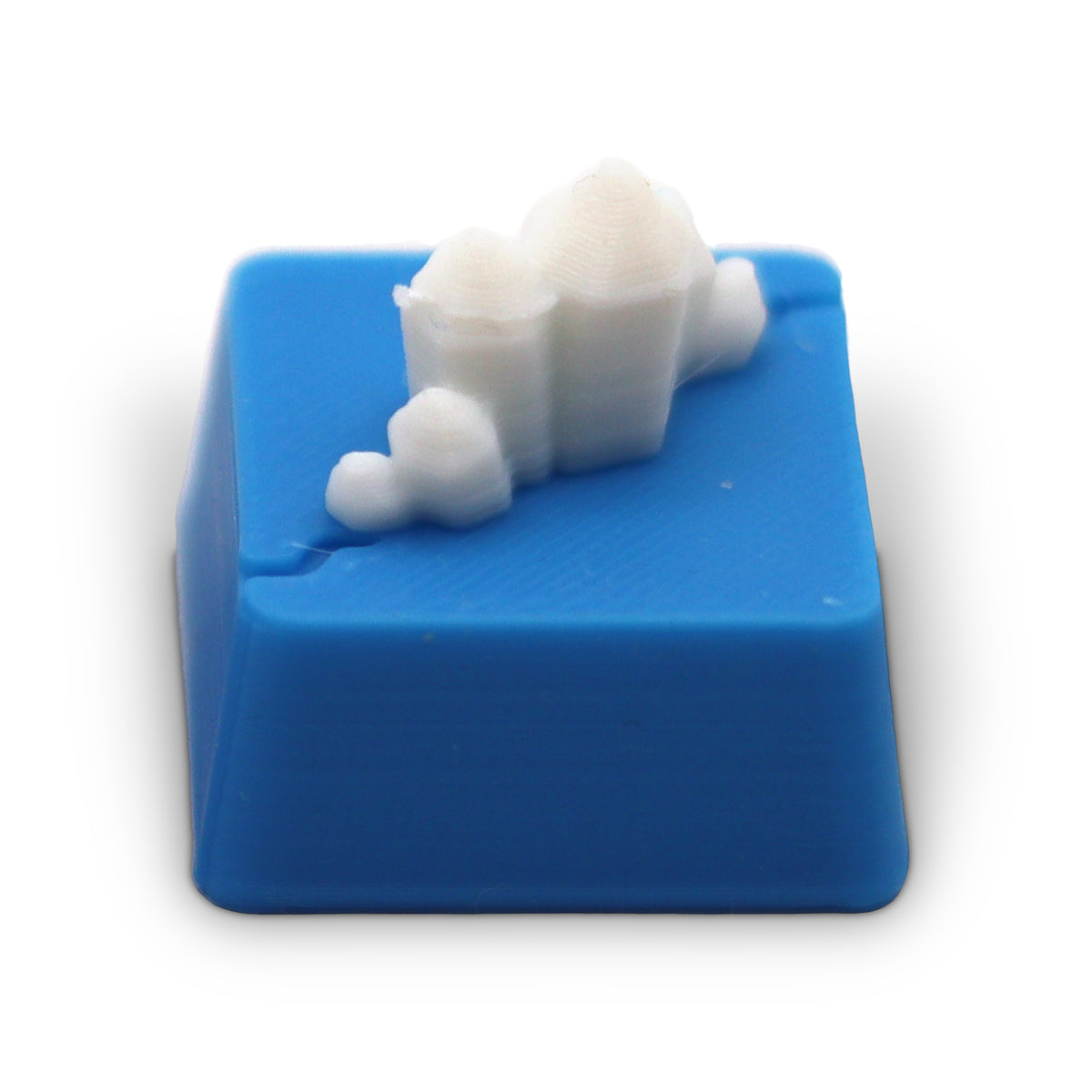 Ice Crystal 3D printed artisan keycap