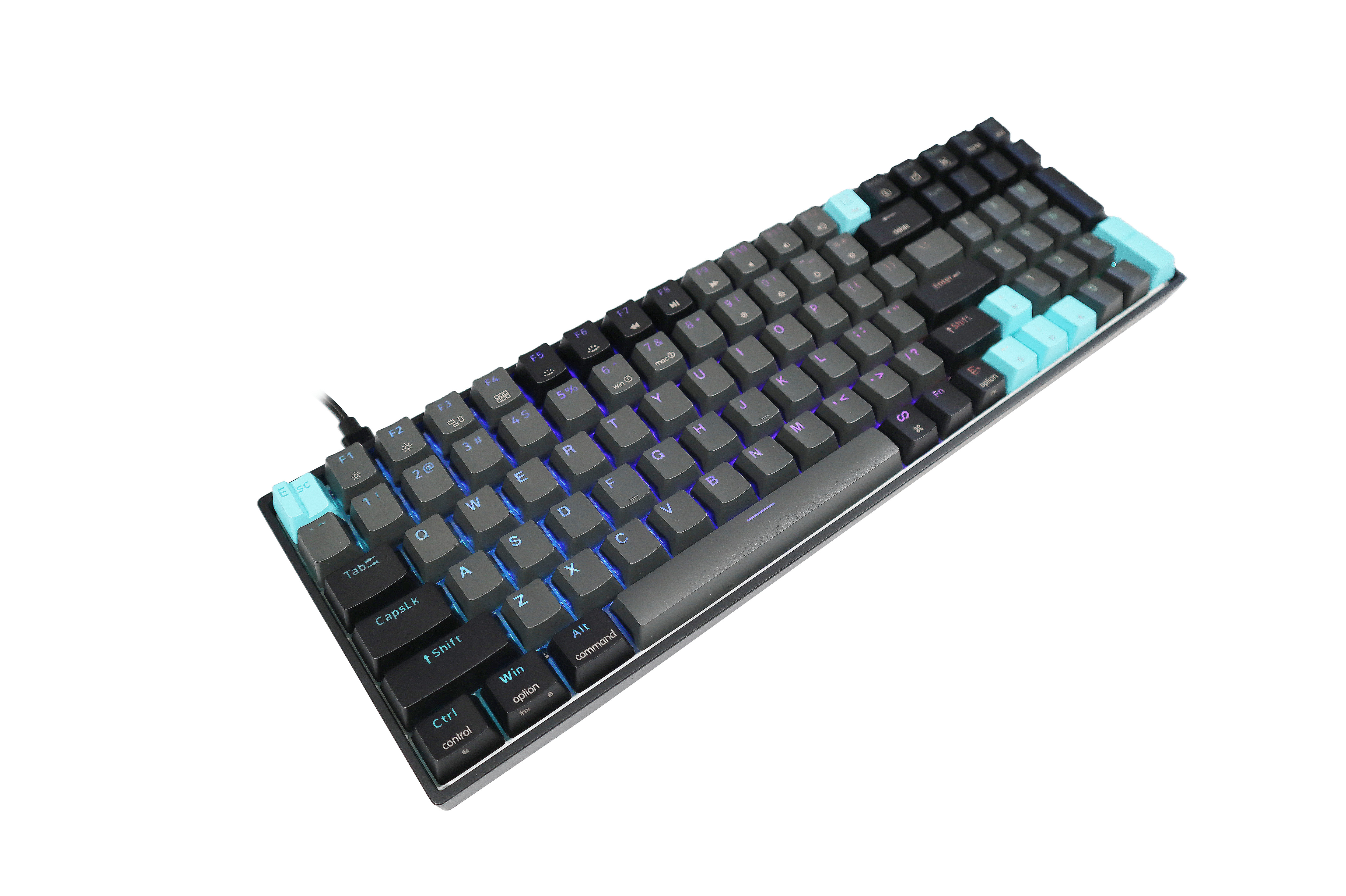 Glacier Stealth GK96 Mechanical Keyboard - Thumbnail 4