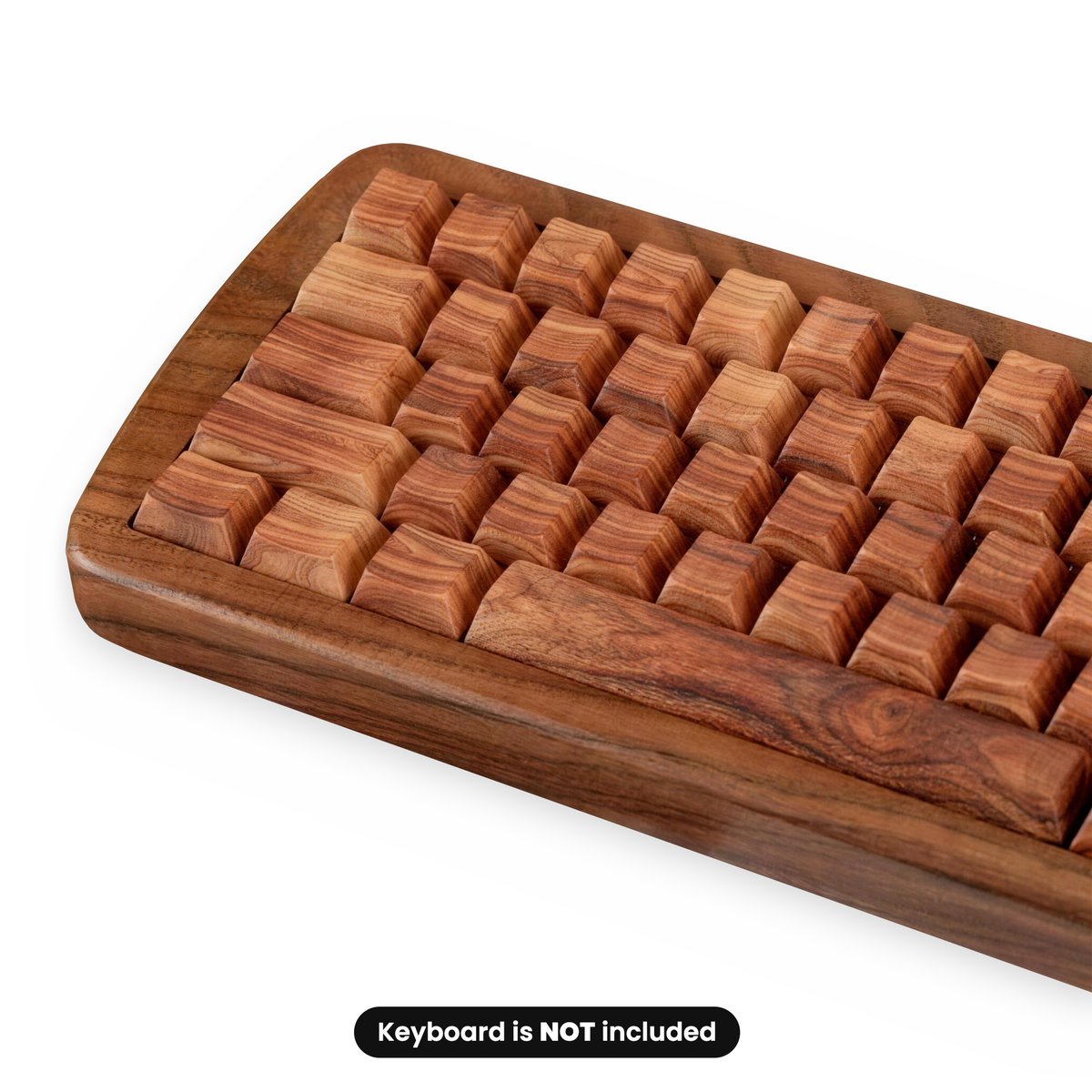 Glacier Wood Grain Keycaps Set
