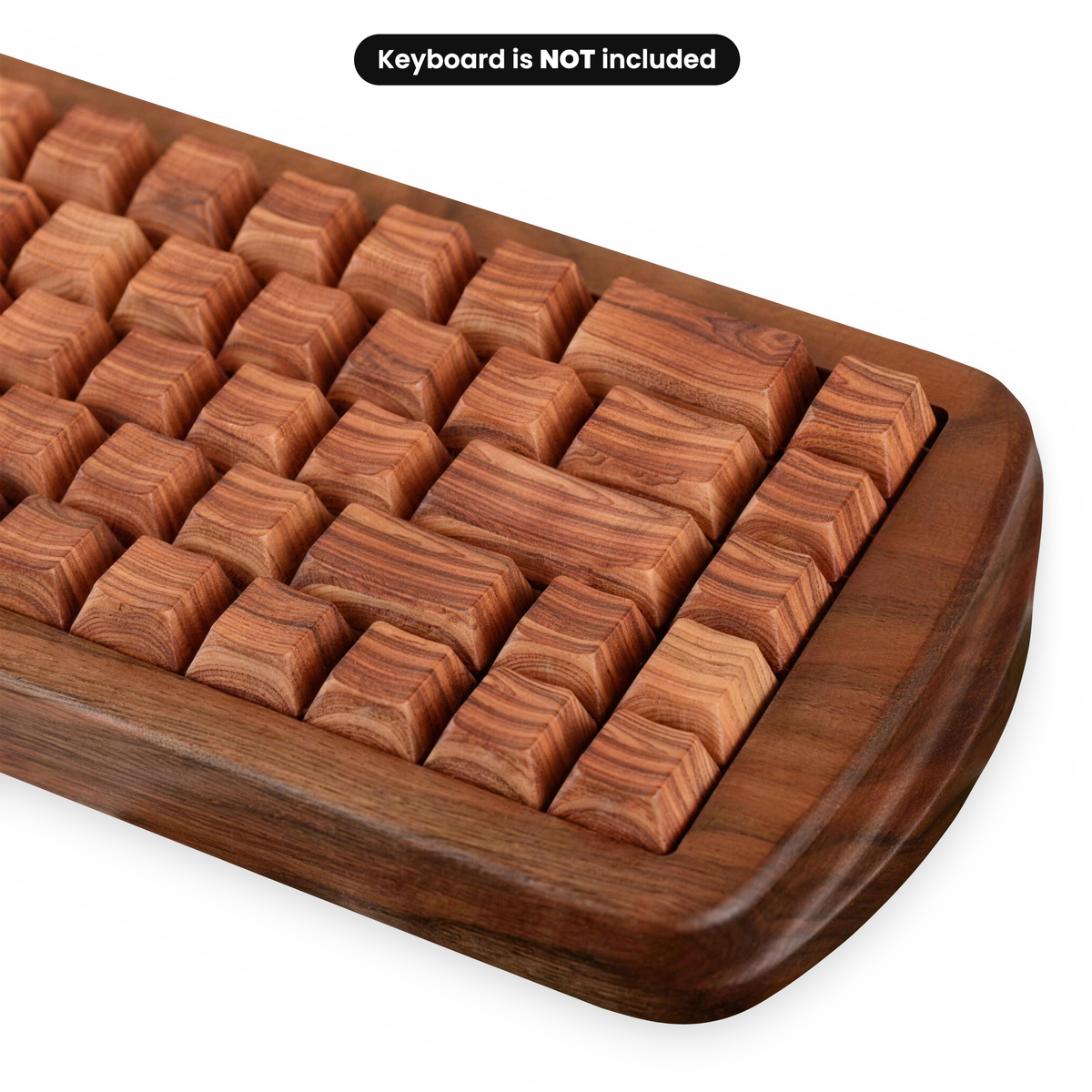 Glacier Wood Grain Keycaps Set