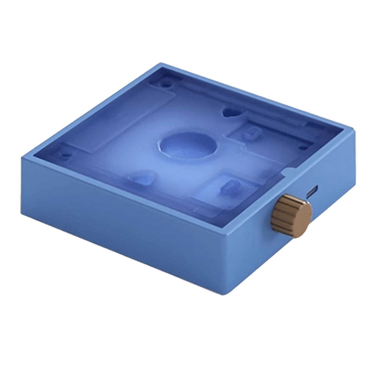 Glacier Kailh Light Base Holder for Switch Storage-Blue/Brown-