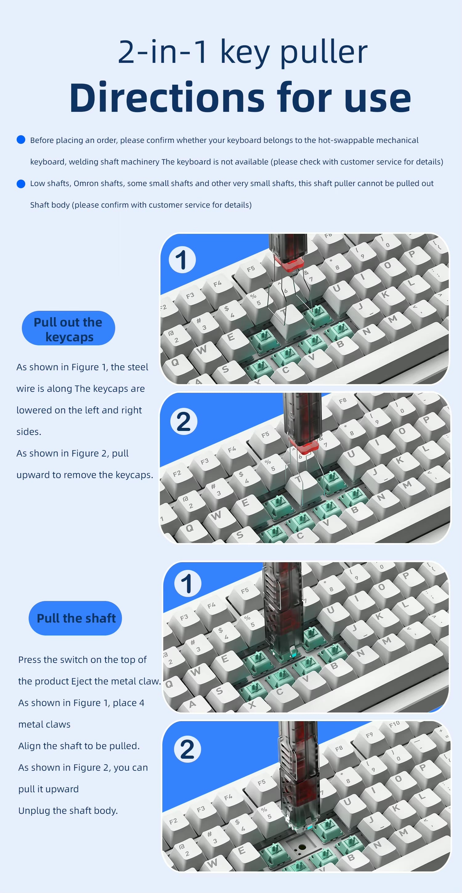 Glacier Keycap/Switch Puller Tool