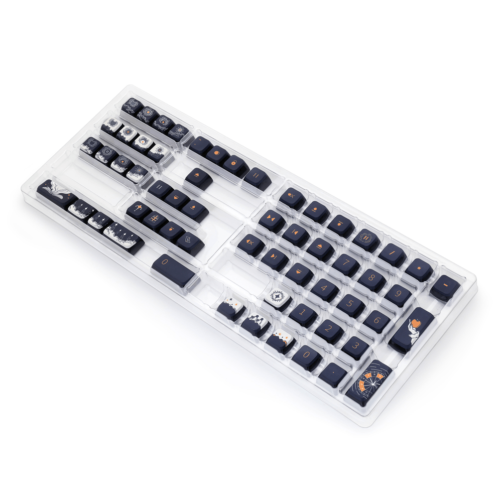 Glacier Skyloong GK7 PBT Translucent Keycaps-