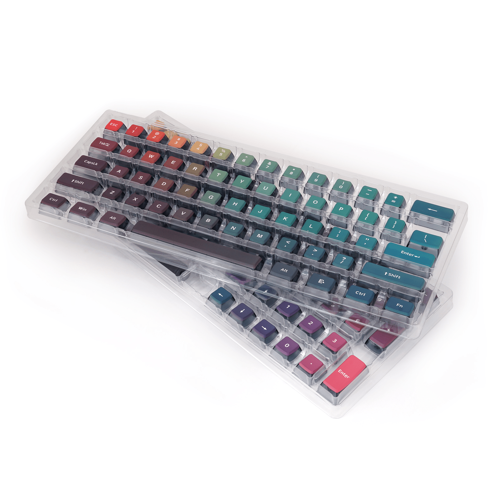 Glacier Skyloong GK7 PBT Translucent Keycaps-