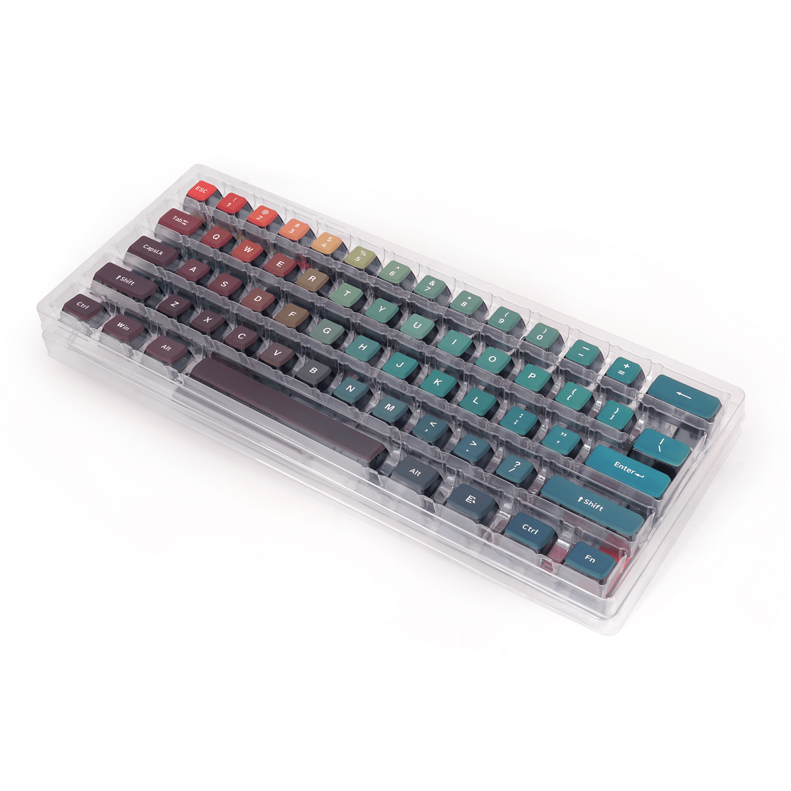 Glacier Skyloong GK7 PBT Translucent Keycaps-