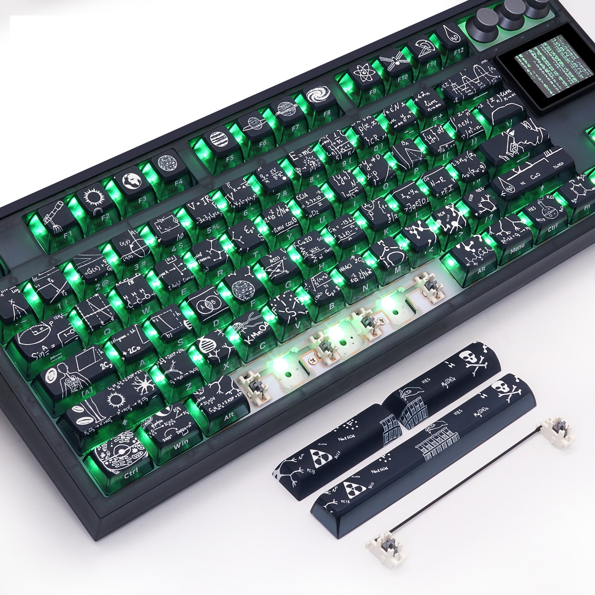 Glacier Skyloong GK87 Pro Wireless/Wired Mechanical Keyboard