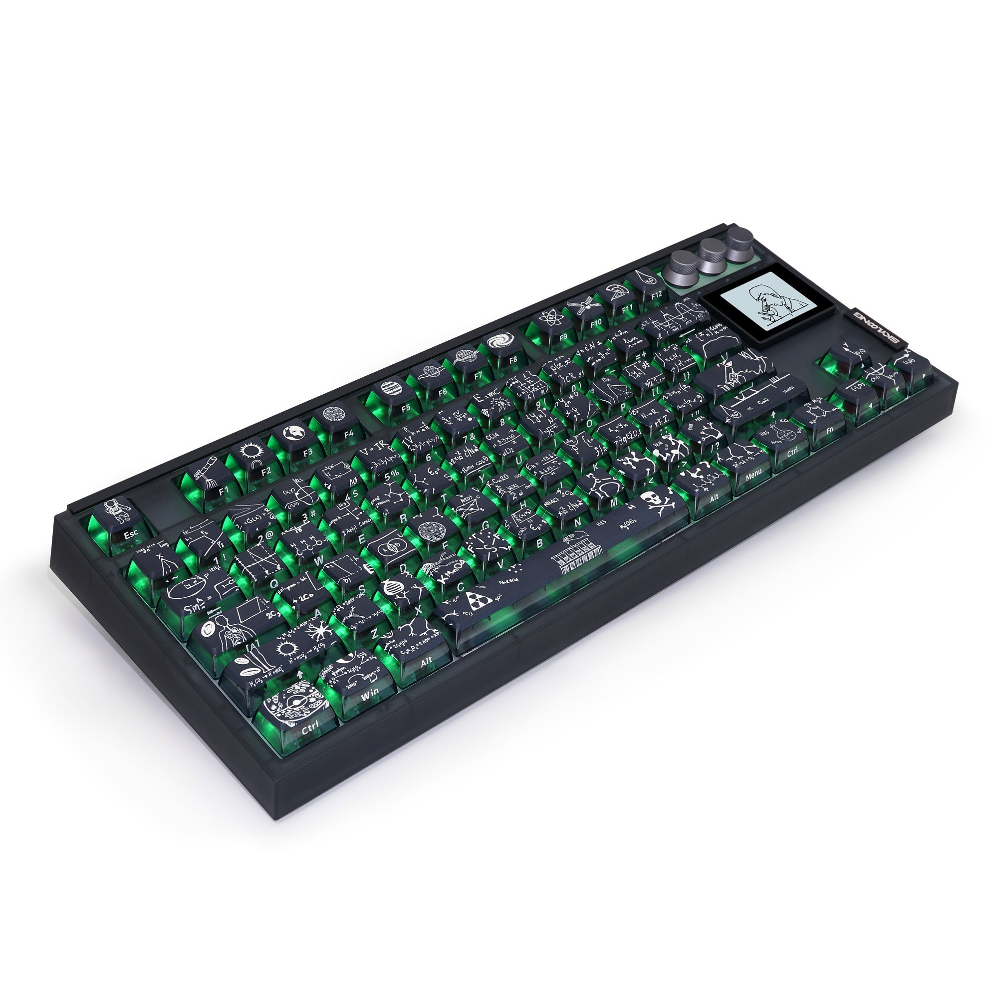 Glacier Skyloong GK87 Pro Wireless/Wired Mechanical Keyboard-