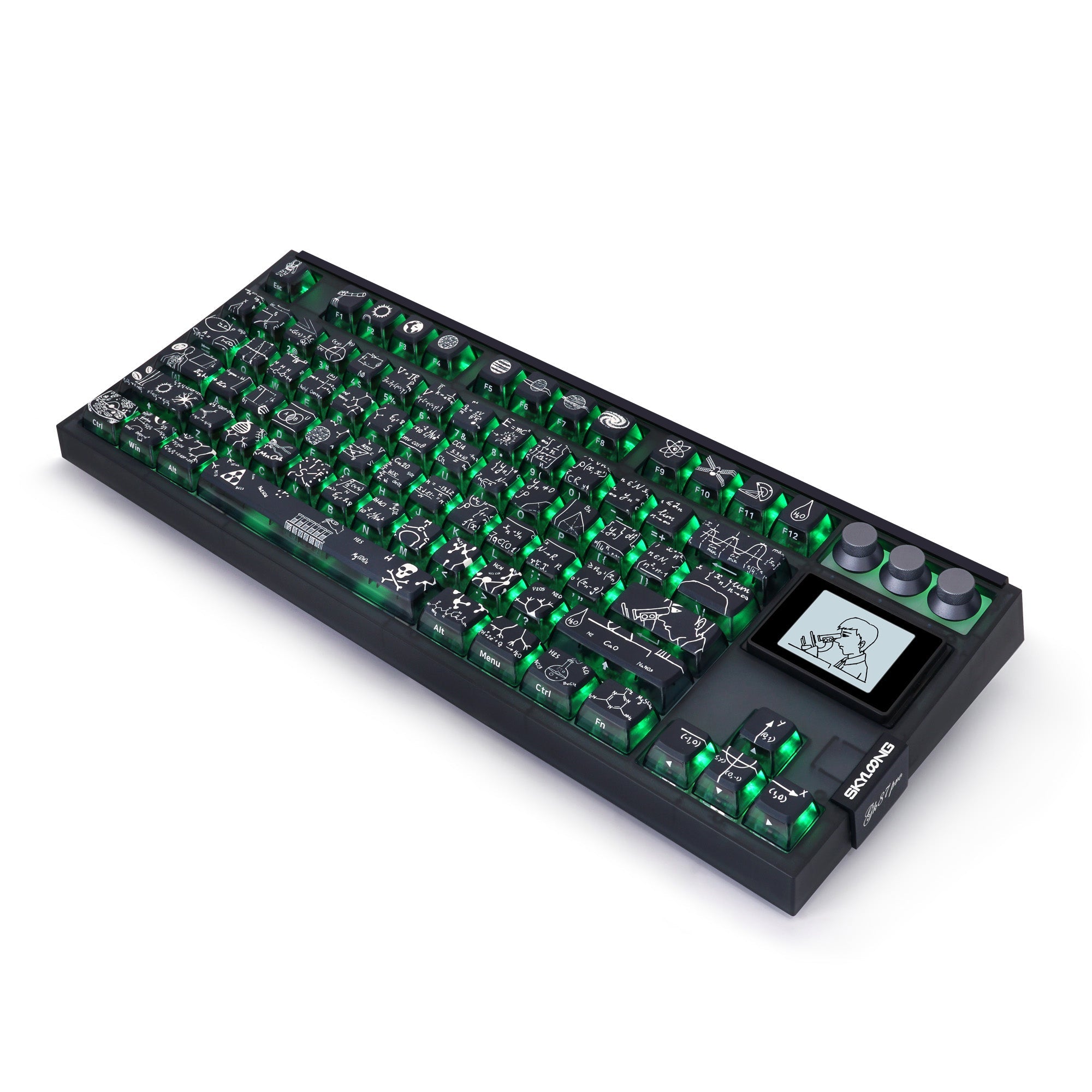Glacier Skyloong GK87 Pro Wireless/Wired Mechanical Keyboard