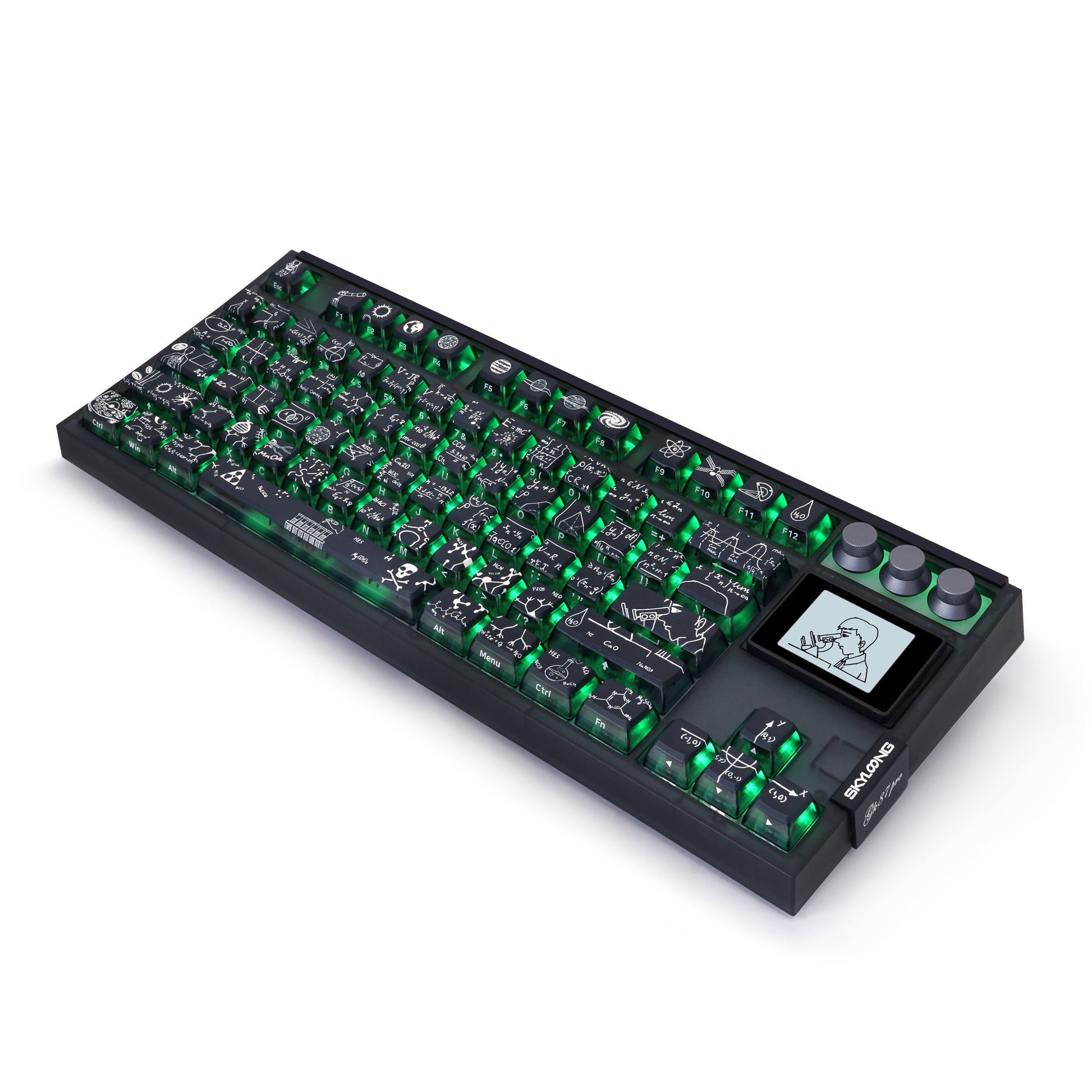 Glacier Skyloong GK87 Pro Wireless/Wired Mechanical Keyboard-