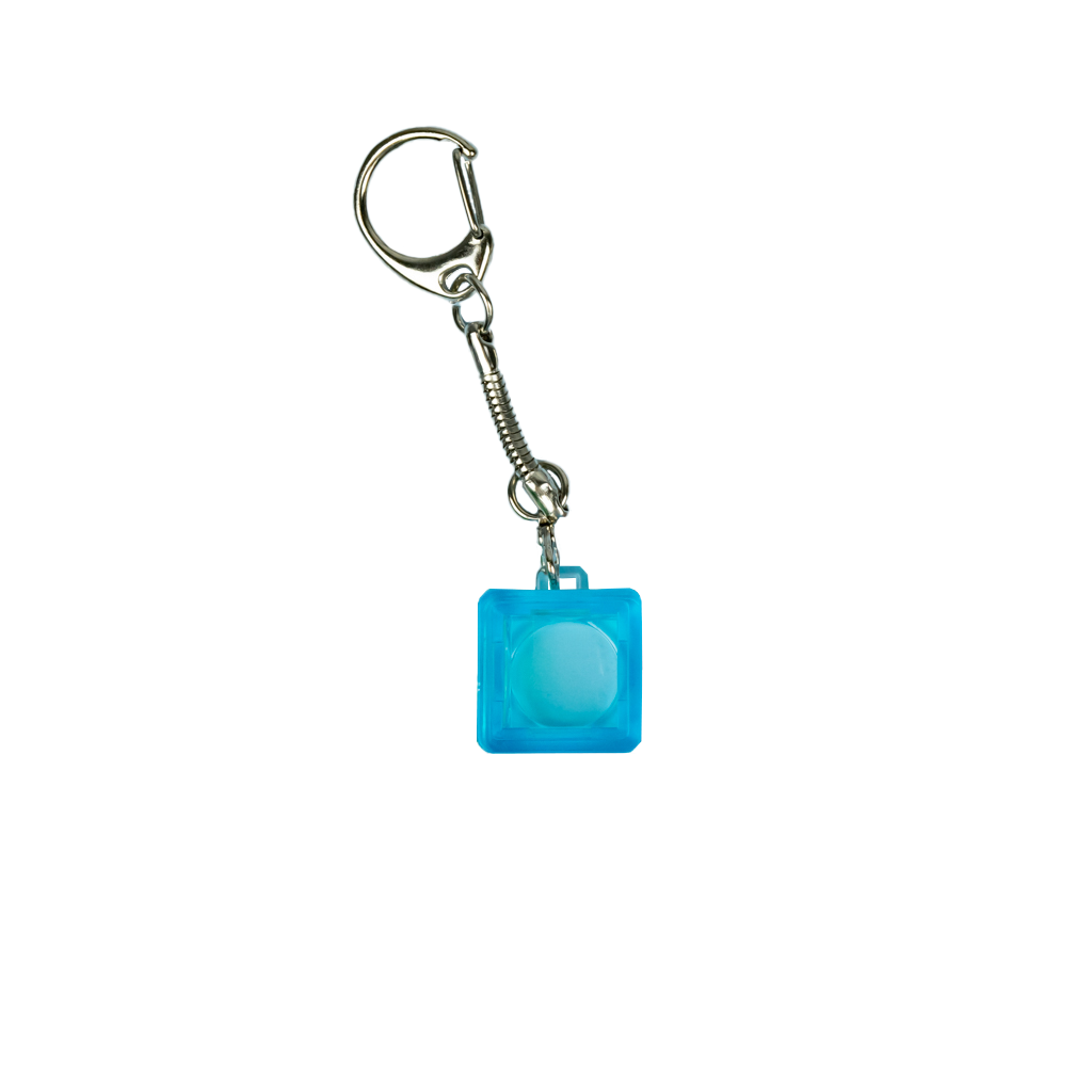 Glacier Mechanical Switches Keychain/Fidget/Tester (Switch and Keycap not included)-Blue-
