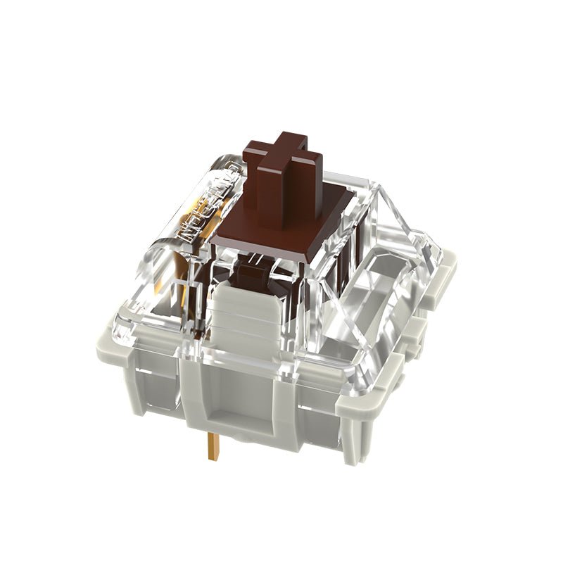 Glacier Gateron G Pro 2.0 Switches Set with Key Switches/Caps Puller Included-Brown-105 Switches