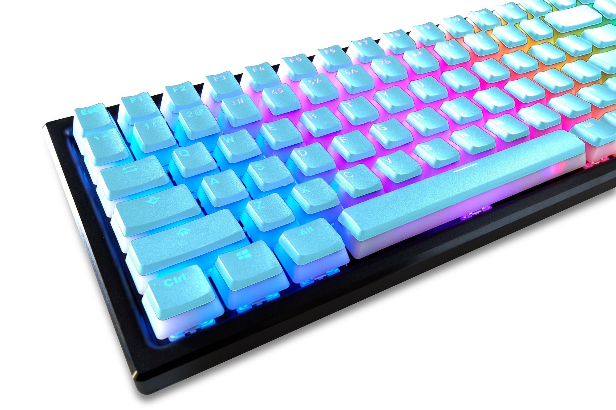 Glacier Frosted PBT Double Shot Keycaps Set - Thumbnail 2
