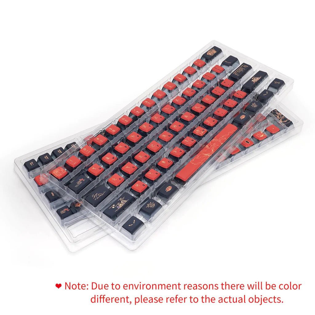 Glacier Skyloong GK7 PBT Translucent Keycaps-