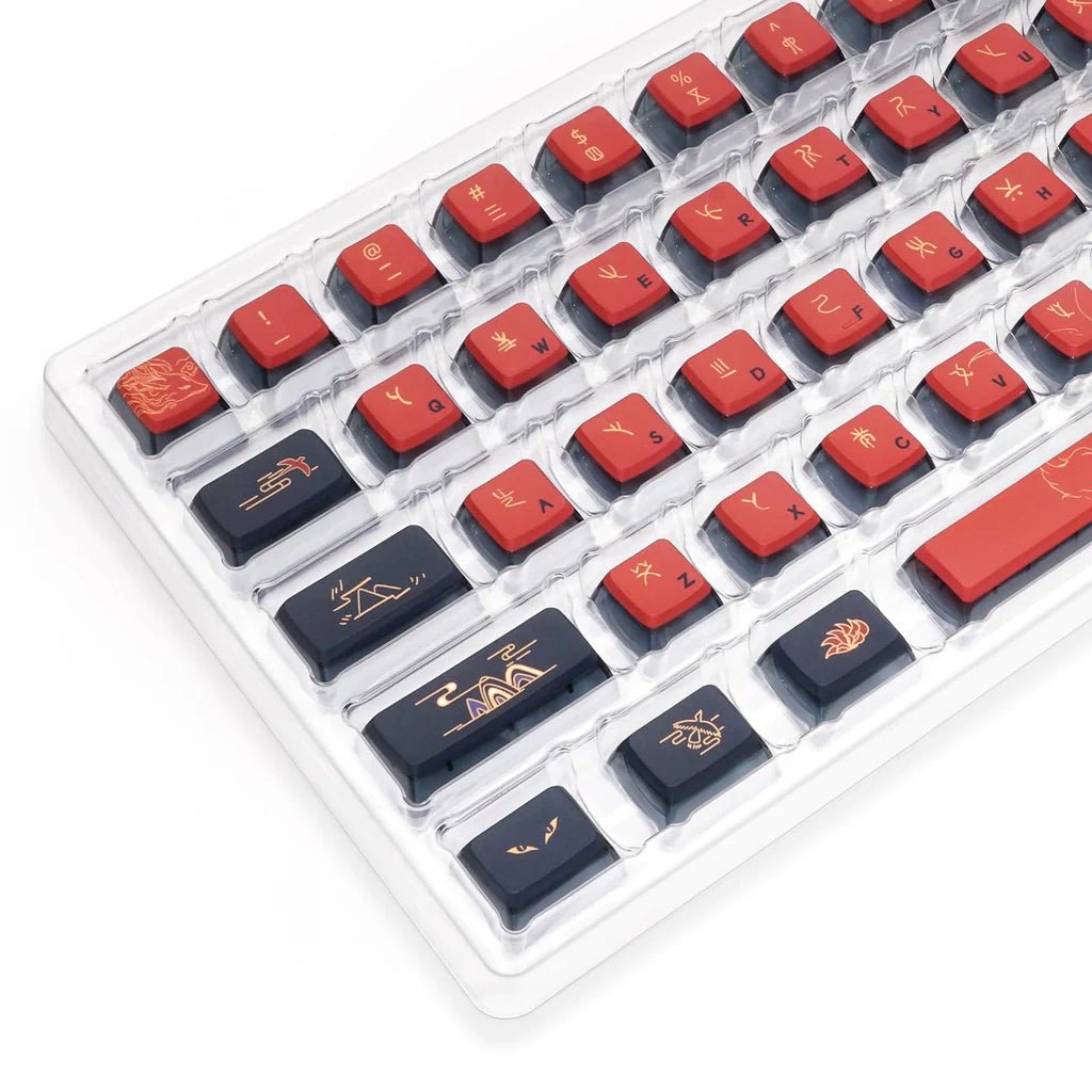 Glacier Skyloong GK7 PBT Translucent Keycaps-