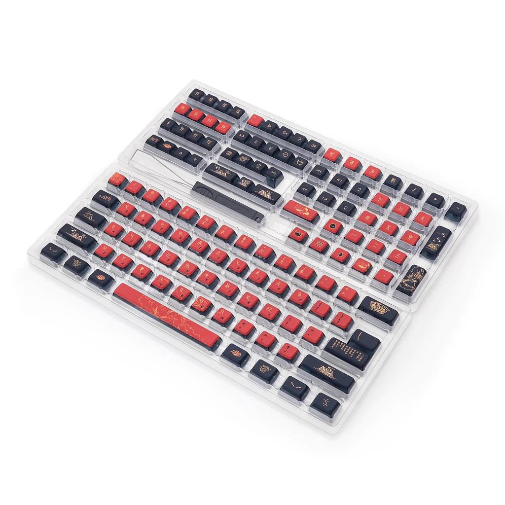 Glacier Skyloong GK7 PBT Translucent Keycaps-