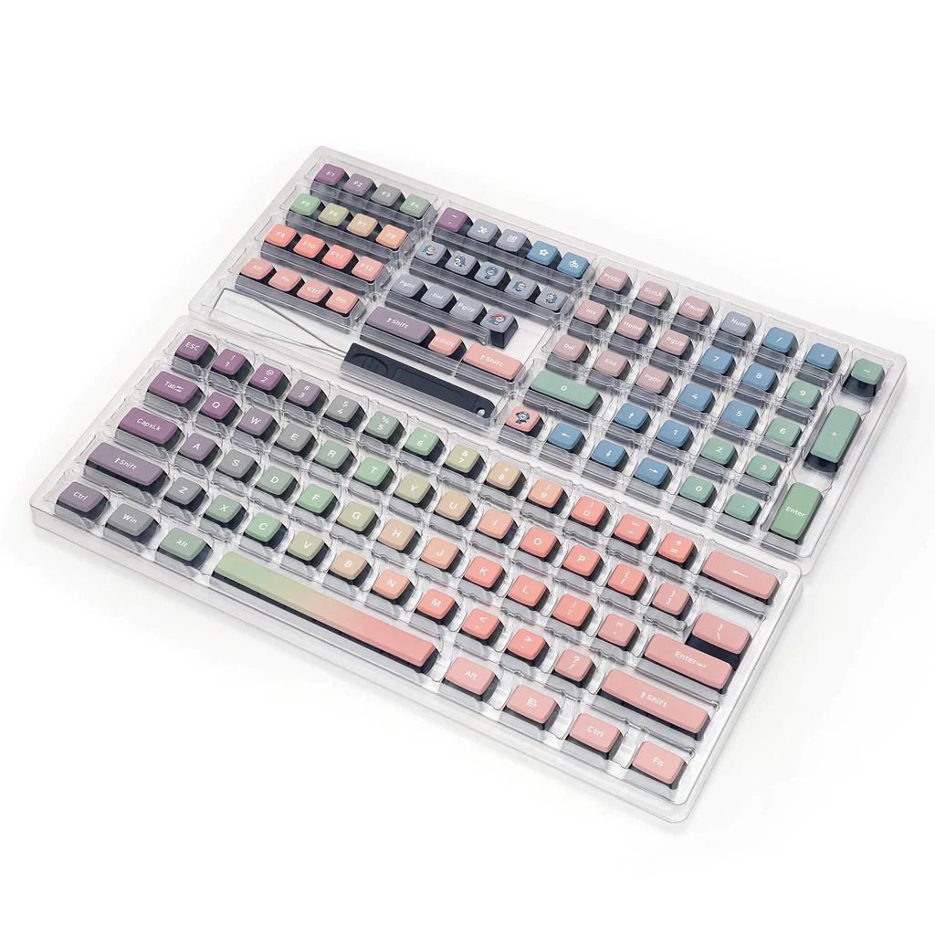 Glacier Skyloong GK7 PBT Translucent Keycaps-